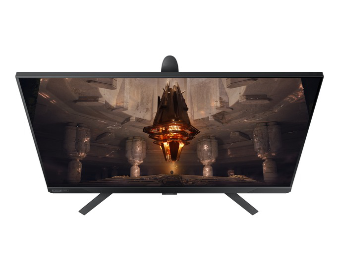 Samsung 32-Inch Flat, UHD Gaming Monitor, 2.1 HDMI, 144hz, 1MS, SPEAKERS, SMART, IPS, 4K, Gaming Monitor