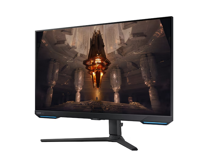 Samsung 32-Inch Flat, UHD Gaming Monitor, 2.1 HDMI, 144hz, 1MS, SPEAKERS, SMART, IPS, 4K, Gaming Monitor