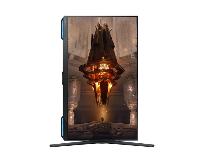 Samsung 32-Inch Flat, UHD Gaming Monitor, 2.1 HDMI, 144hz, 1MS, SPEAKERS, SMART, IPS, 4K, Gaming Monitor