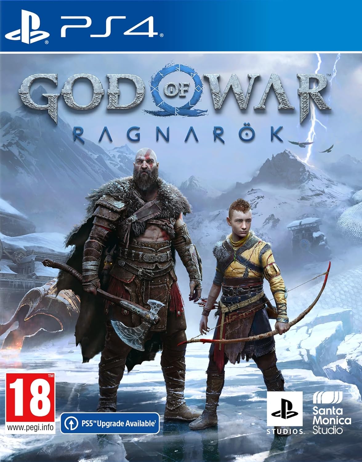 Sony PlayStation God of War Ragnarok PS4 Video Game