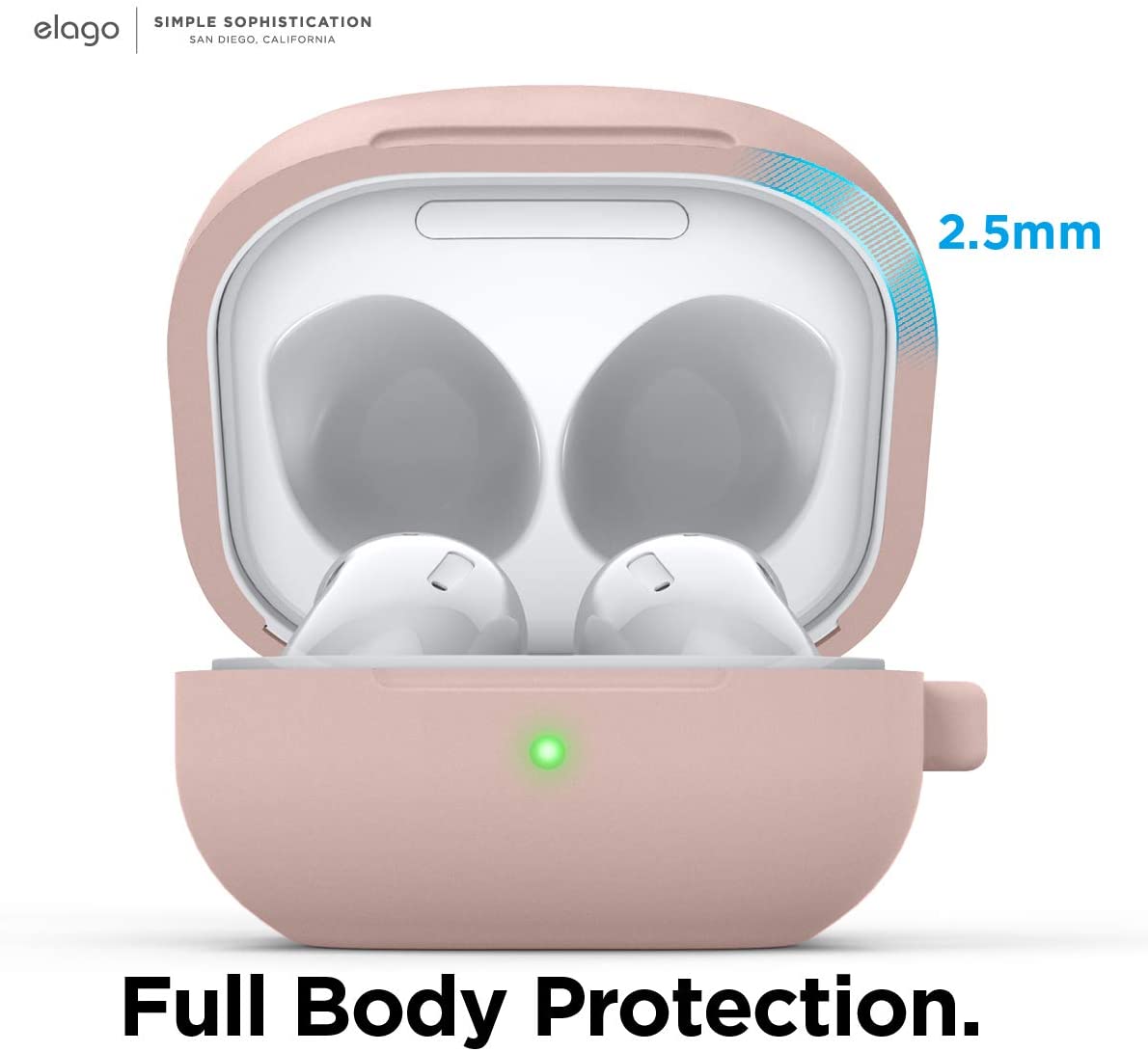 Elago Galaxy Buds Live/Buds Pro/Buds 2 Silicone Hang Case