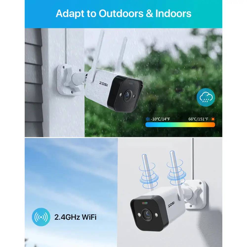Zosi 1NC-1884M-UK WiFi Security Camera