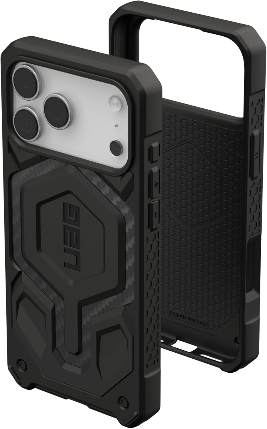 UAG Designed for iPhone 17 Pro Max Case Monarch Pro - Compatible with MagSafe Military Grade Protective Cover, Carbon Fiber