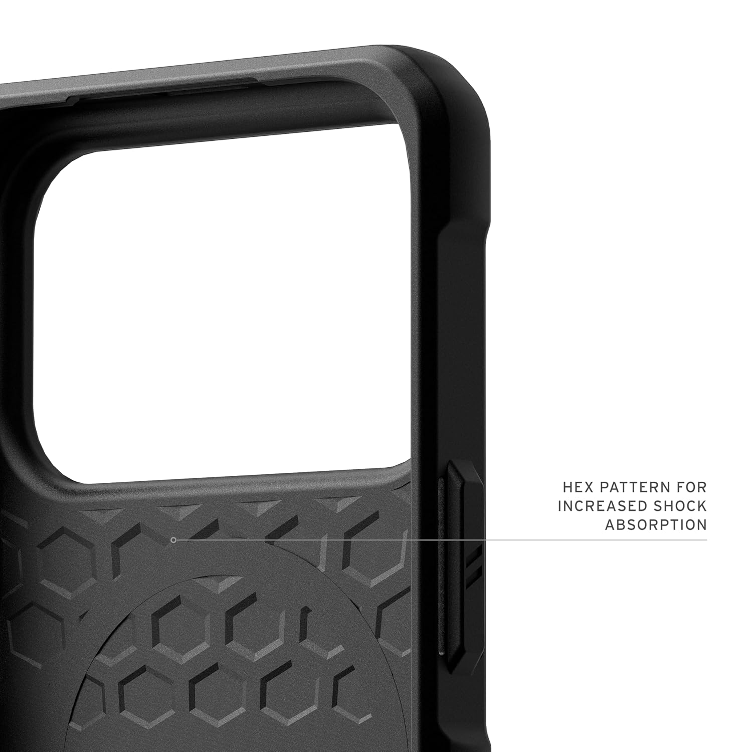 UAG Metropolis LT Mag-Safe Compatible, Rugged Shockproof Anti-Slip Military Grade Protective Case/Cover Designed for iPhone 17 Pro (2025) - Kevlar Black