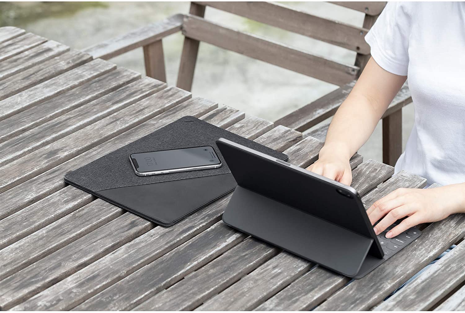 Native Union Stow Slim Sleeve for iPad Pro 12.9" - Slate