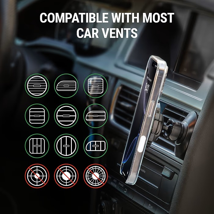 Scosche Magic Mount&trade; Magsafe 5-IN-1 Magnetic Phone Mount