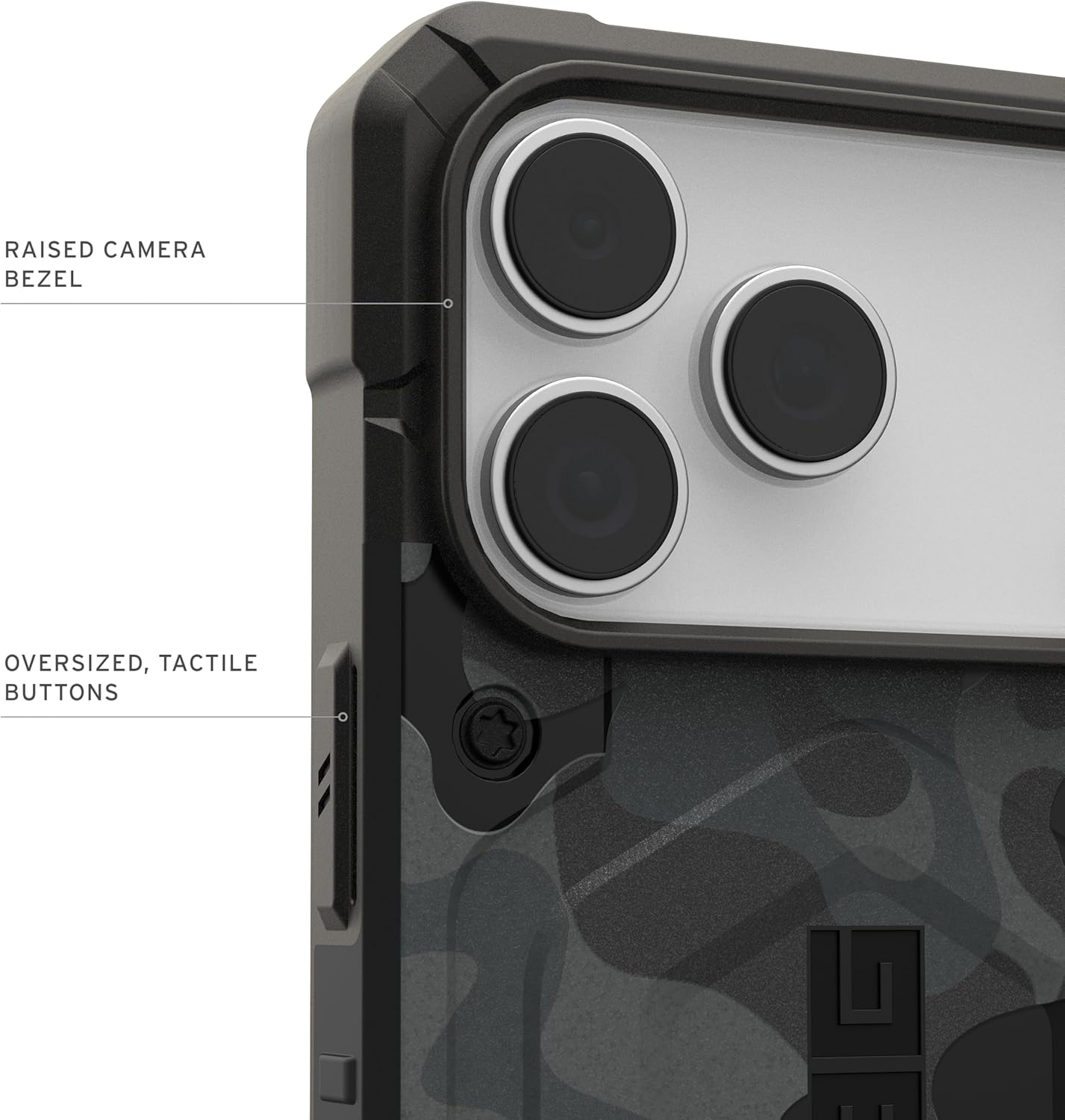 UAG Designed for iPhone 17 Pro Max Case Pathfinder SE - Compatible with MagSafe Military Grade Protective Cover, Midnight Camo