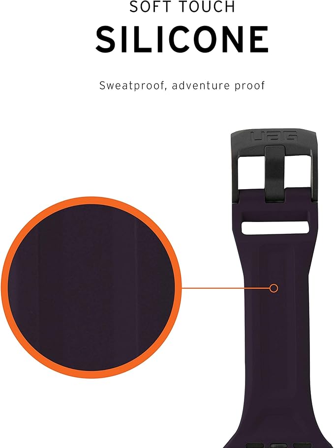 UAG Compatible with Apple Watch Band 42/41/40mm & 49/46/45/44mm for iWatch Series Ultra 3/Ultra 2/Ultra/4-11/SE 3/SE 2/SE Active Watch Strap