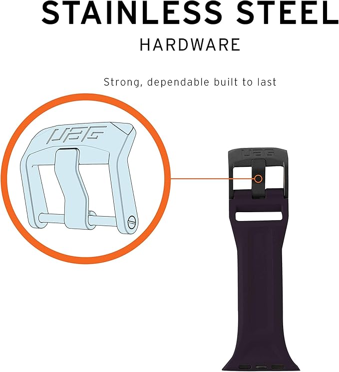 UAG Compatible with Apple Watch Band 42/41/40mm & 49/46/45/44mm for iWatch Series Ultra 3/Ultra 2/Ultra/4-11/SE 3/SE 2/SE Active Watch Strap