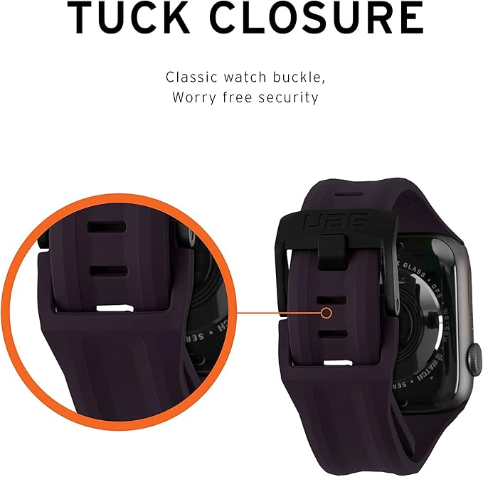 UAG Compatible with Apple Watch Band 42/41/40mm & 49/46/45/44mm for iWatch Series Ultra 3/Ultra 2/Ultra/4-11/SE 3/SE 2/SE Active Watch Strap