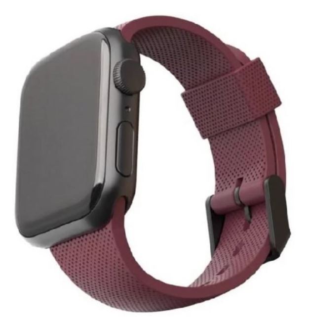 UAG Apple Watch 42/44/45mm/Ultra DOT Silicone Strap - Aubergine