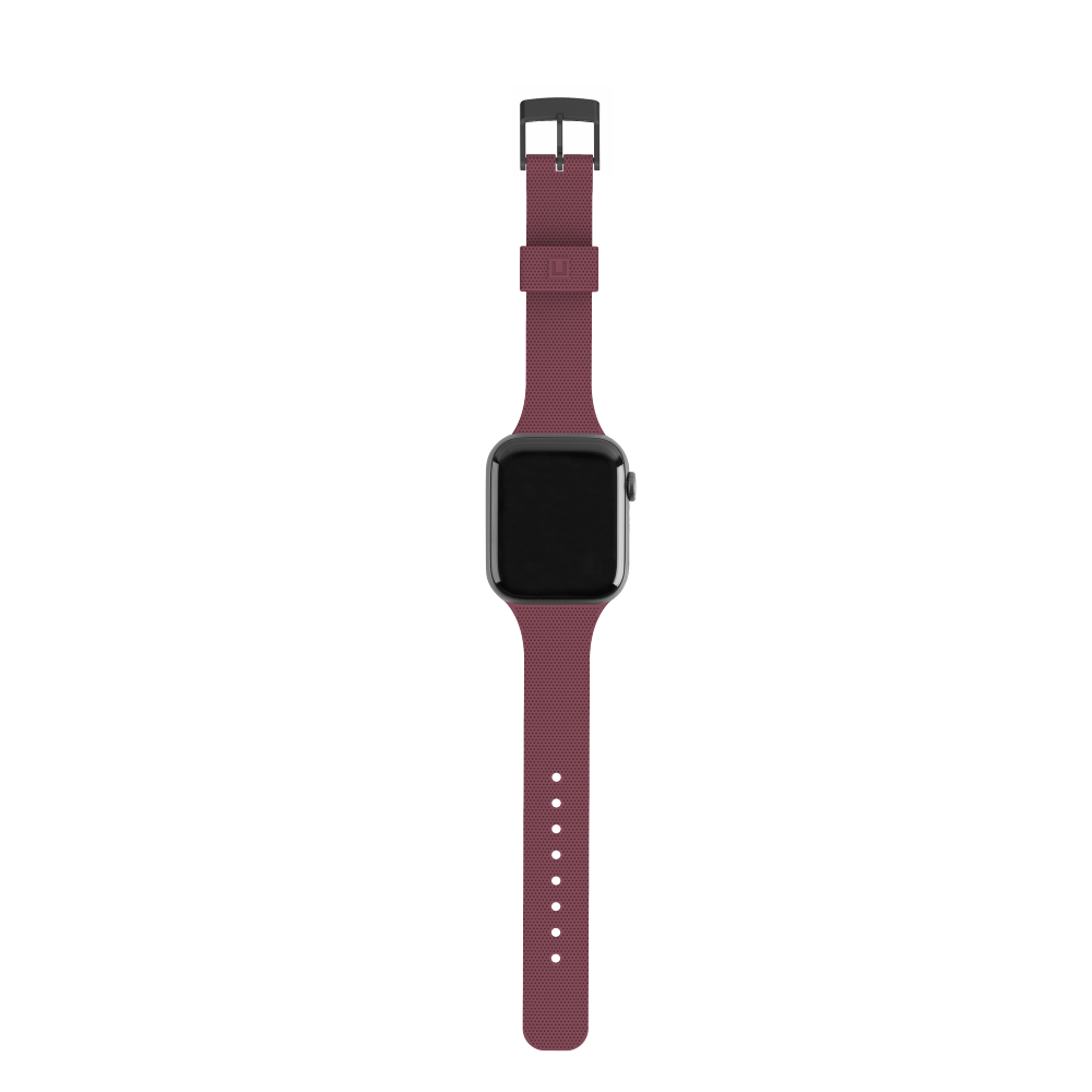UAG Apple Watch 42/44/45mm/Ultra DOT Silicone Strap - Aubergine