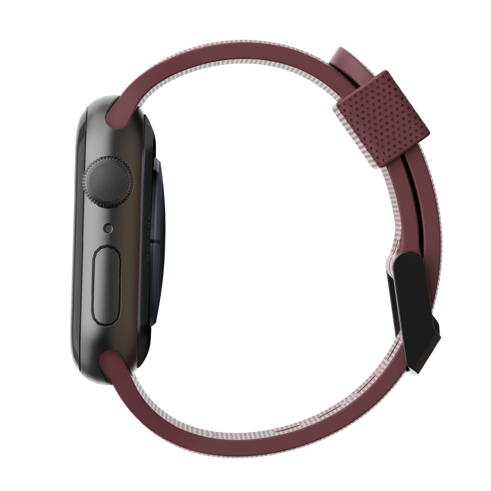 UAG Apple Watch 42/44/45mm/Ultra DOT Silicone Strap - Aubergine