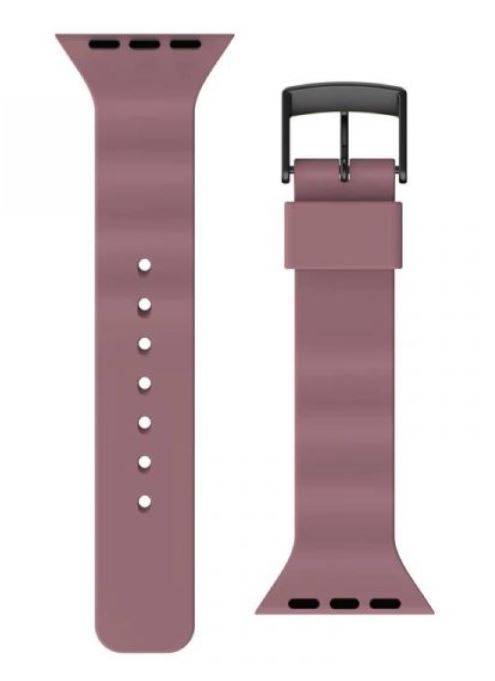 UAG Apple Watch 42/44/45mm/Ultra DOT Silicone Strap - Dust Rose