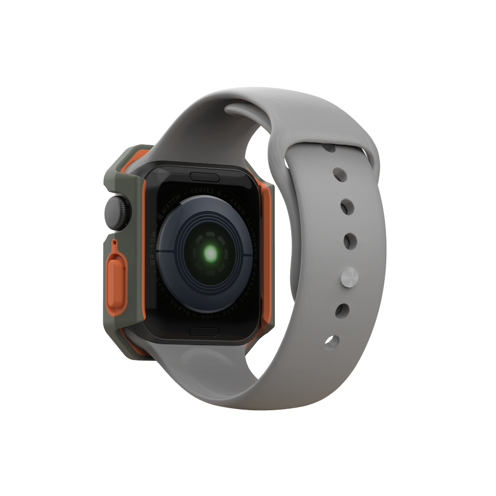 UAG Apple Watch 44mm Series 4/5/6/SE/SE2 Civilian Case - Olive/Orange