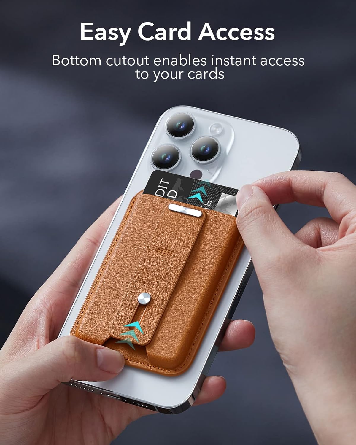 ESR Magsafe Leather Grip Wallet