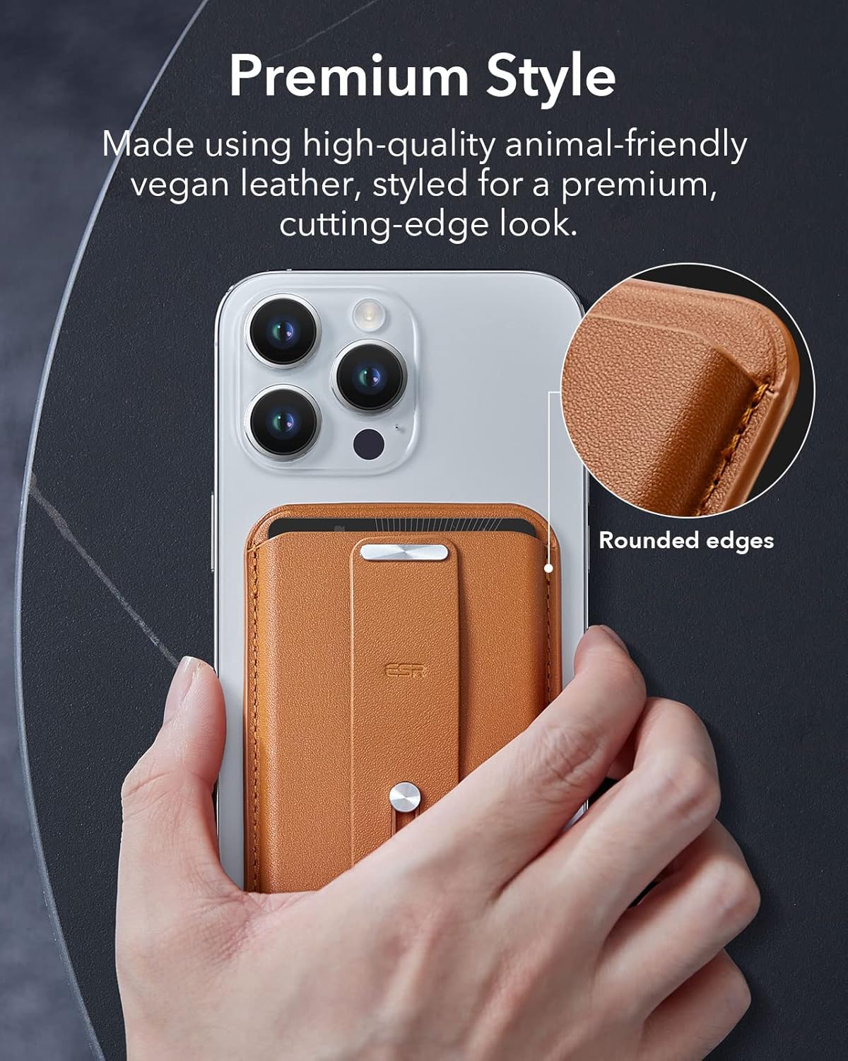 ESR Magsafe Leather Grip Wallet