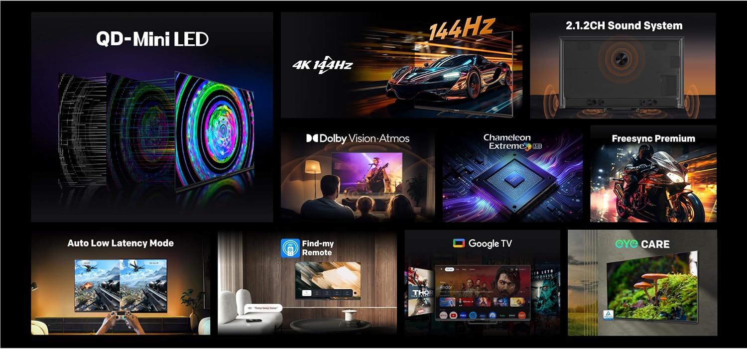 Skyworth 86 Inch Mini LED UHD - 4K Android TV