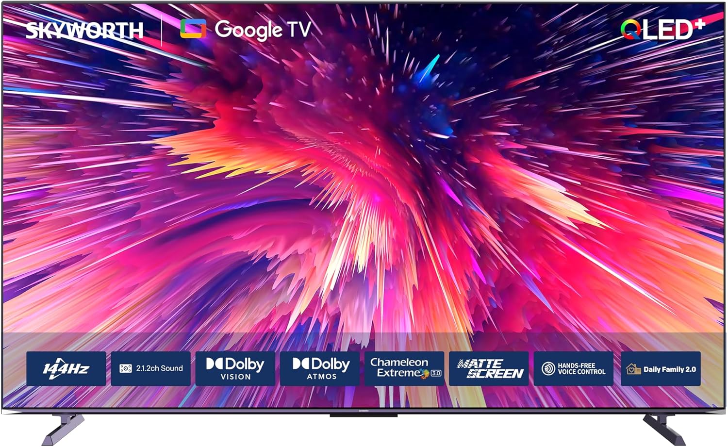 Skyworth 100 Inch QLED QHD - 4k Android Smart TV