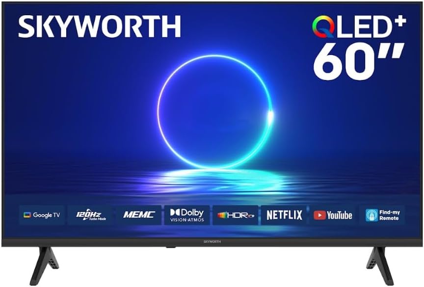 Skyworth 60 Inch QLED UHD - 4k Android Smart TV