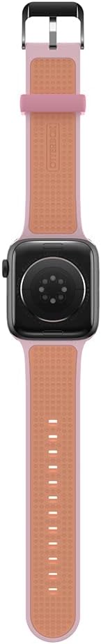 OtterBox All Day Watch Band for Apple Watch 44/45/46mm, Replacement Durable Soft Touch Silicone Strap for Apple Watch - Pink