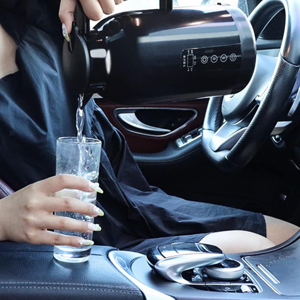 24V/12V Travel Electric Kettle for Car/Truck Portable Electric Car Travel Thermos