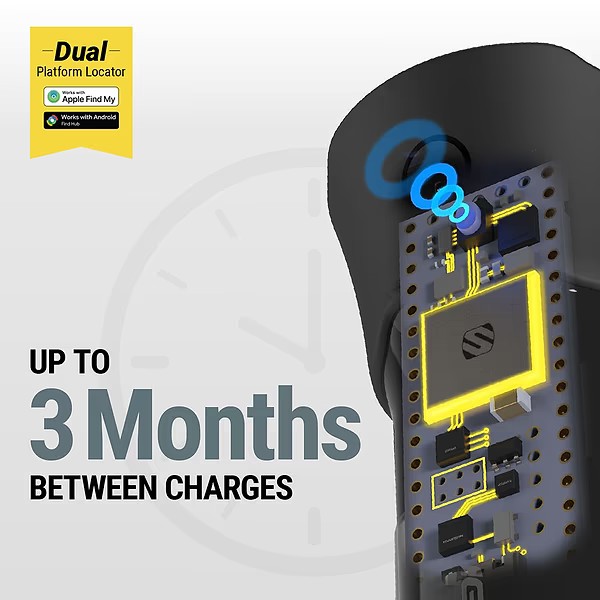 Scosche FoundIT&trade; Pro Finder - 32W USB-C&reg;/ USB-A&reg; Charger & Locator for Android & iOS