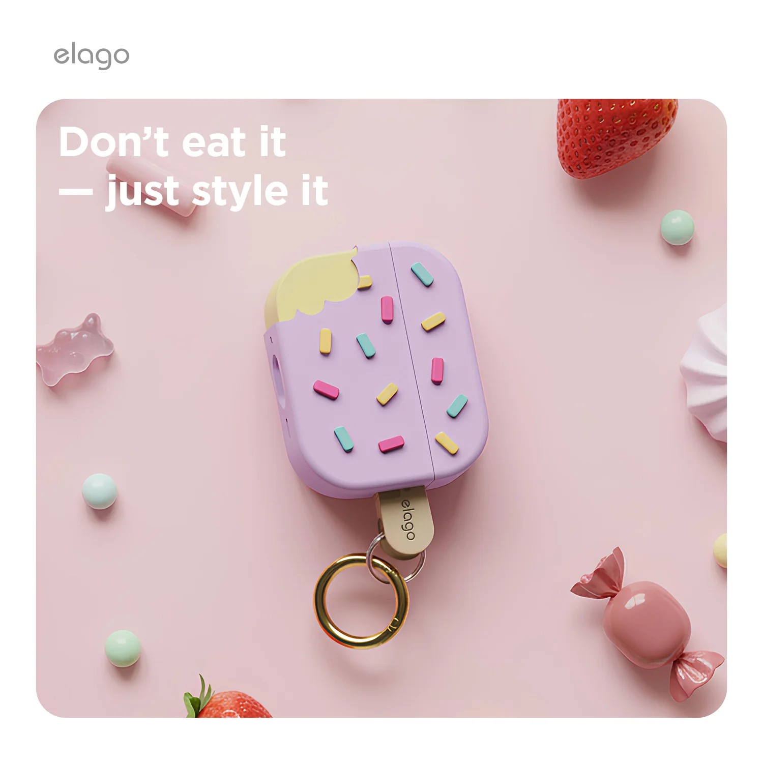 Elago AirPods Pro 3 Ice Cream Case - Lavender