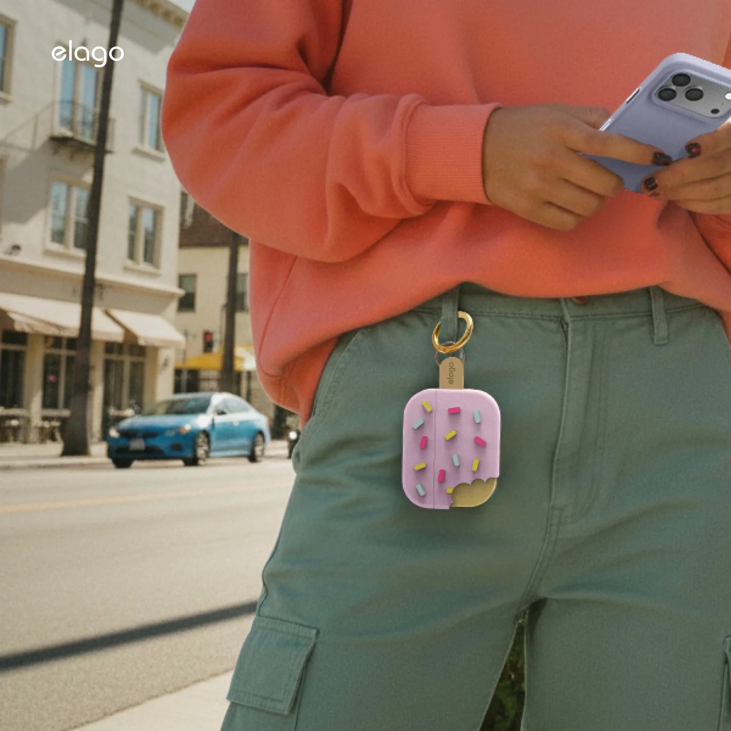 Elago AirPods Pro 3 Ice Cream Case - Lavender