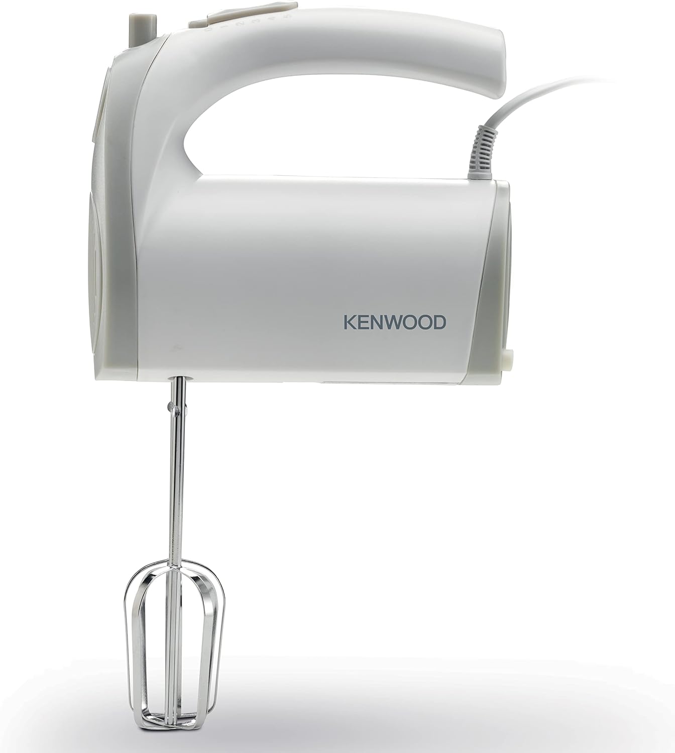 Kenwood Hand Mixer 300 Watts 5 Speeds, White - HMP20.000WH