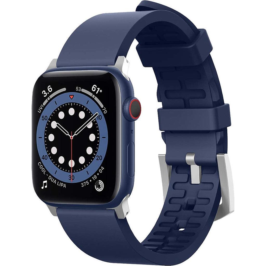 Elago Apple Watch 45/44/42mm/Ultra Premium Fluoro Rubber Strap - Indigo