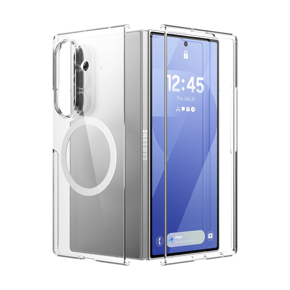 Elago Magnetic Clear Case Compatible with Samsung Galaxy Z Fold 7 Case