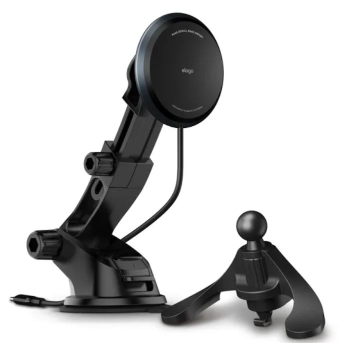 Elago M Car MagSafe Charger Phone Mount - Dark Gray