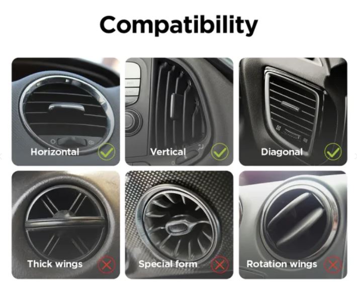 Elago M Car MagSafe Charger Phone Mount - Dark Gray