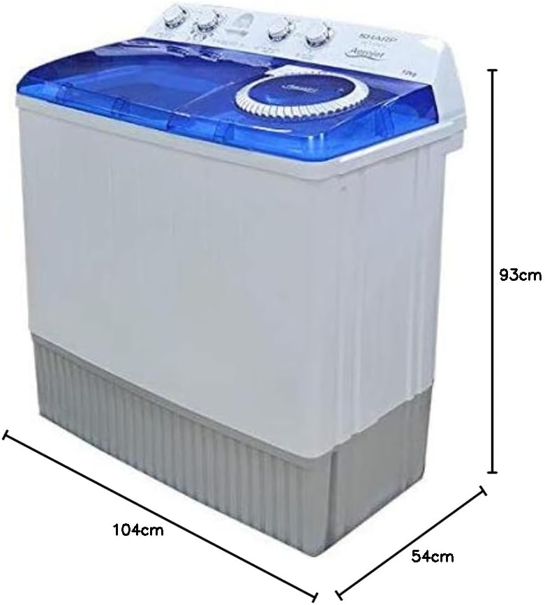 Sharp Twin Tub Washing Machine 28kg Washer 14kg Dryer - ES-T2814AP-Z
