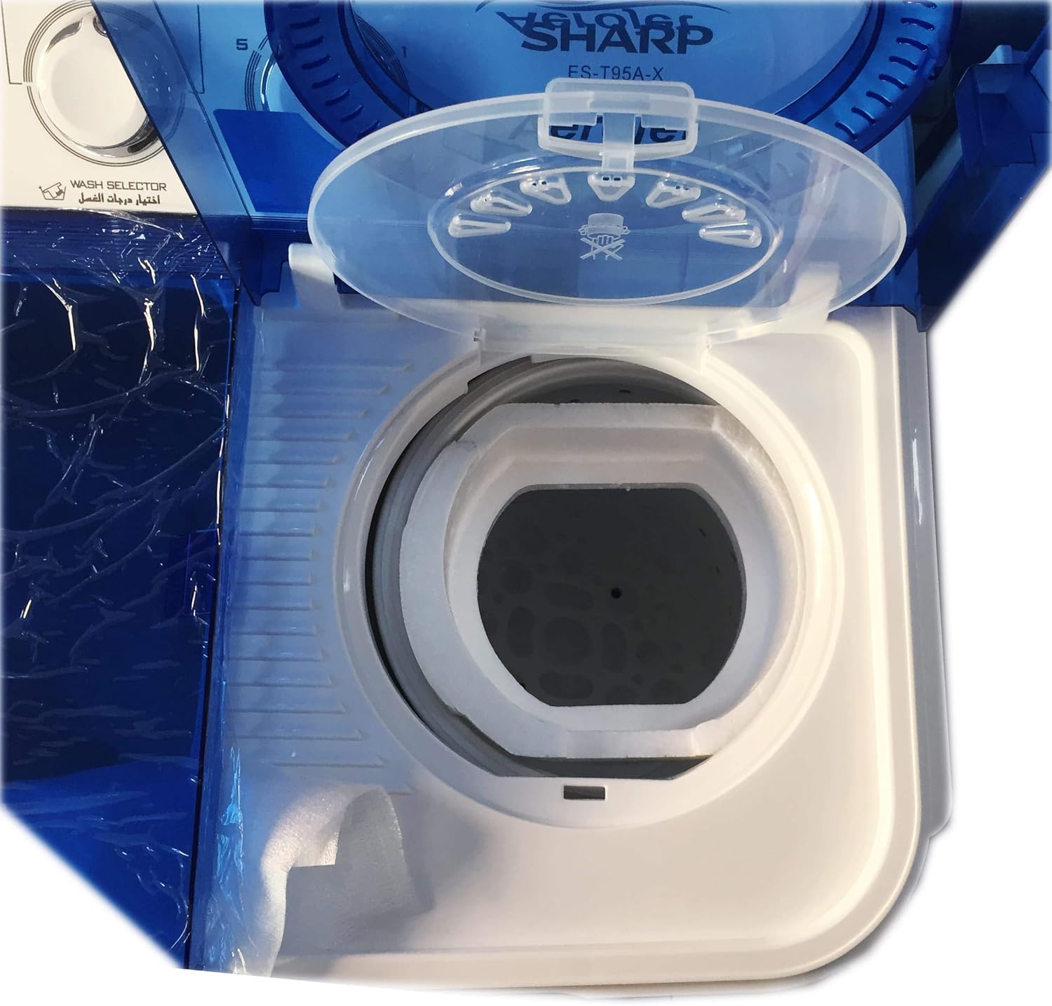 Sharp Twin Tub Washing Machine 28kg Washer 14kg Dryer - ES-T2814AP-Z