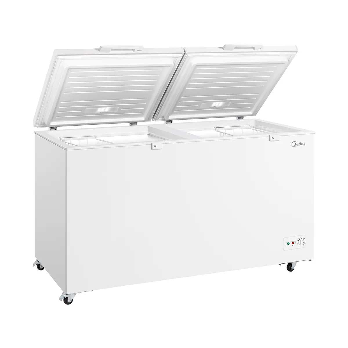 Midea Chest Freezer Double Door 698 Liters 24.6 CFT, White - MDRC698FZE01AE