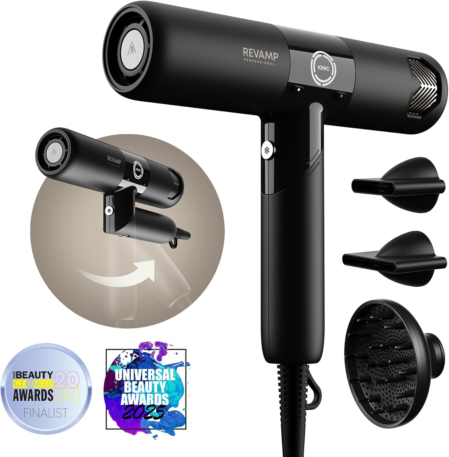 Revamp - Enigma Revelation Hair Dryer - DR-6500-GC