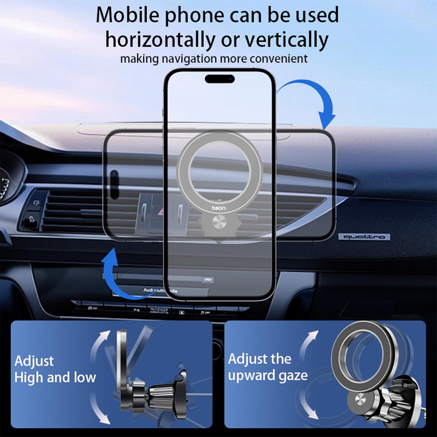 BSON VentPro Magnetic Phone Holder