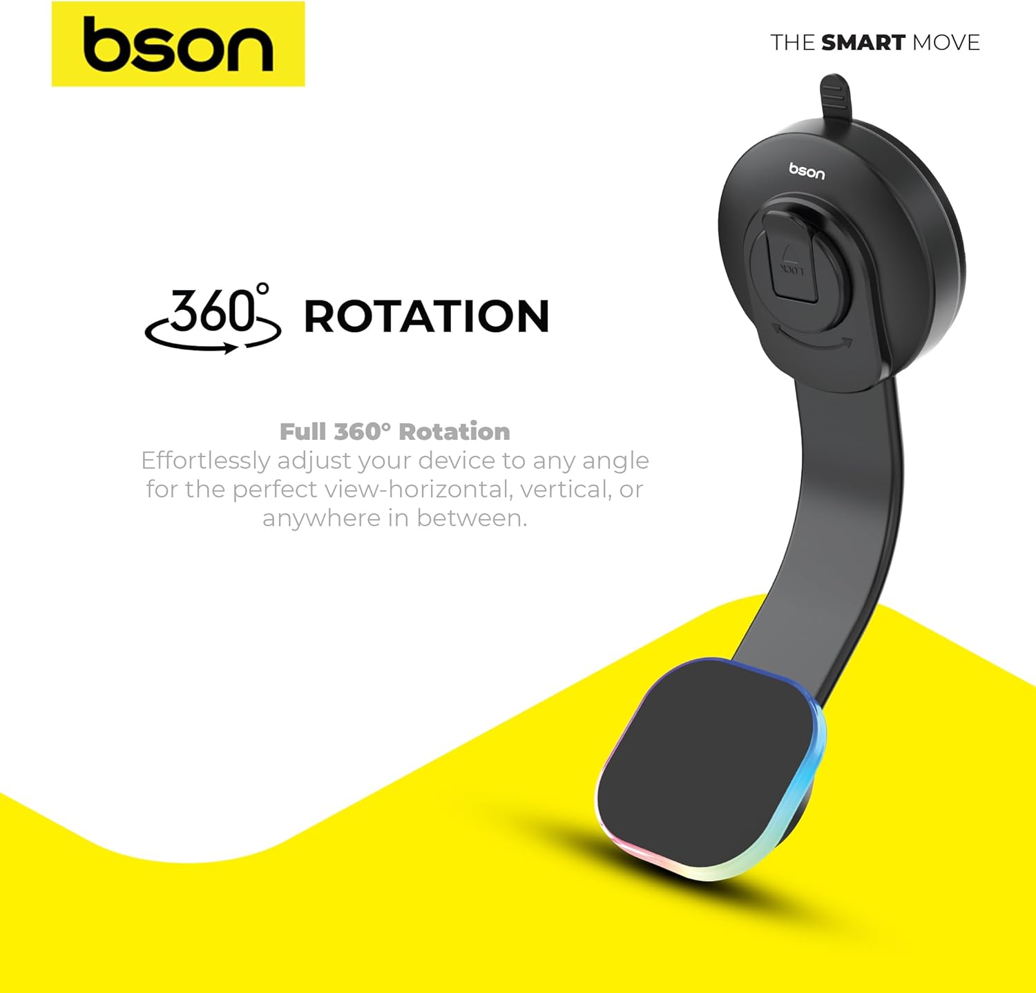 BSON Wireless 15W LED Phone Holder