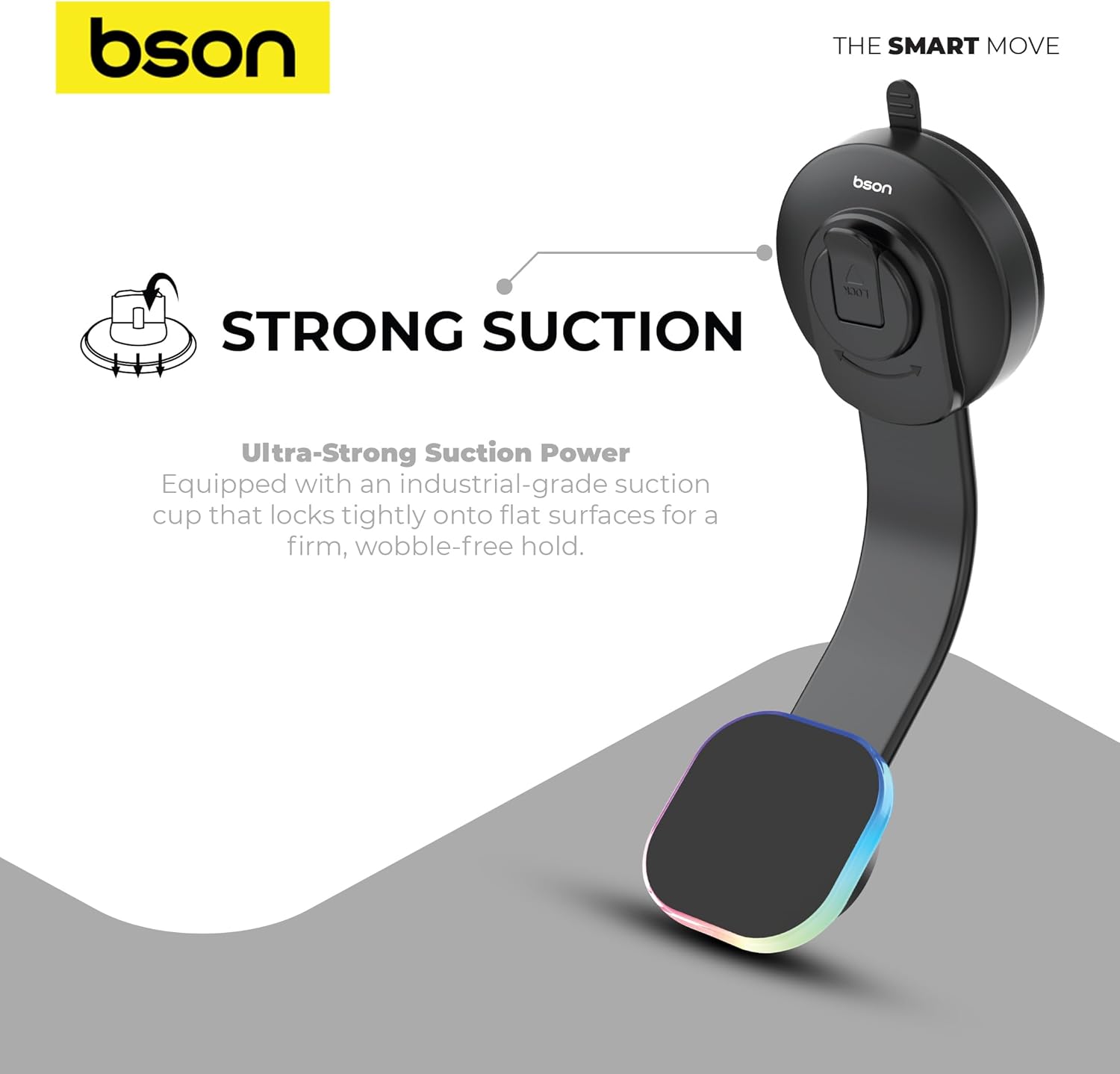 BSON Wireless 15W LED Phone Holder