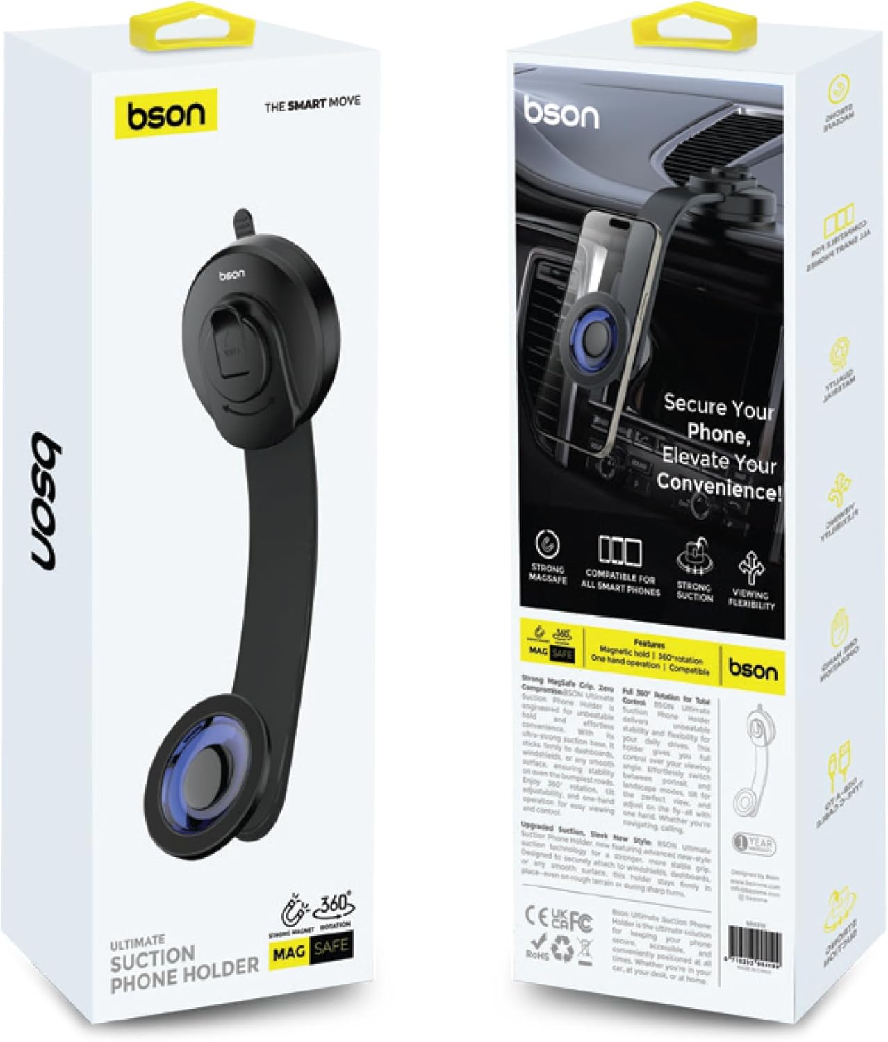 BSON Ultimate Suction Phone Holder