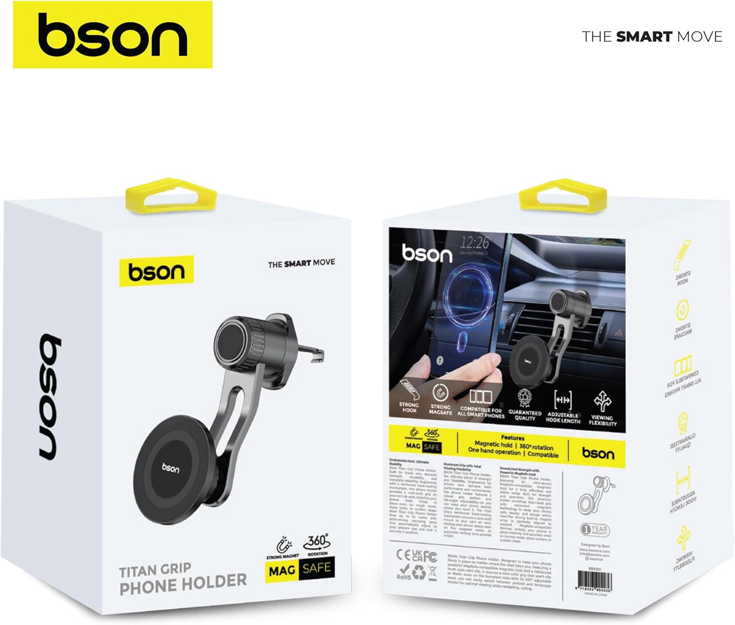 BSON Titan Grip Phone Holder