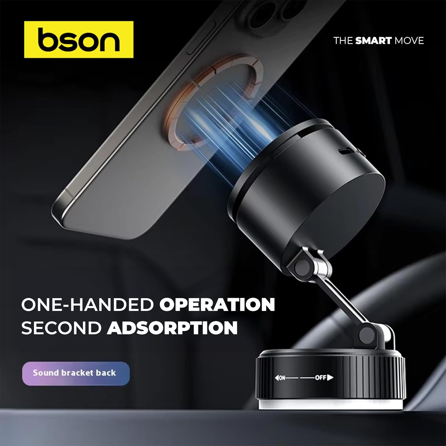 BSON Echo 2-in-1 Magnetic Speaker Holder