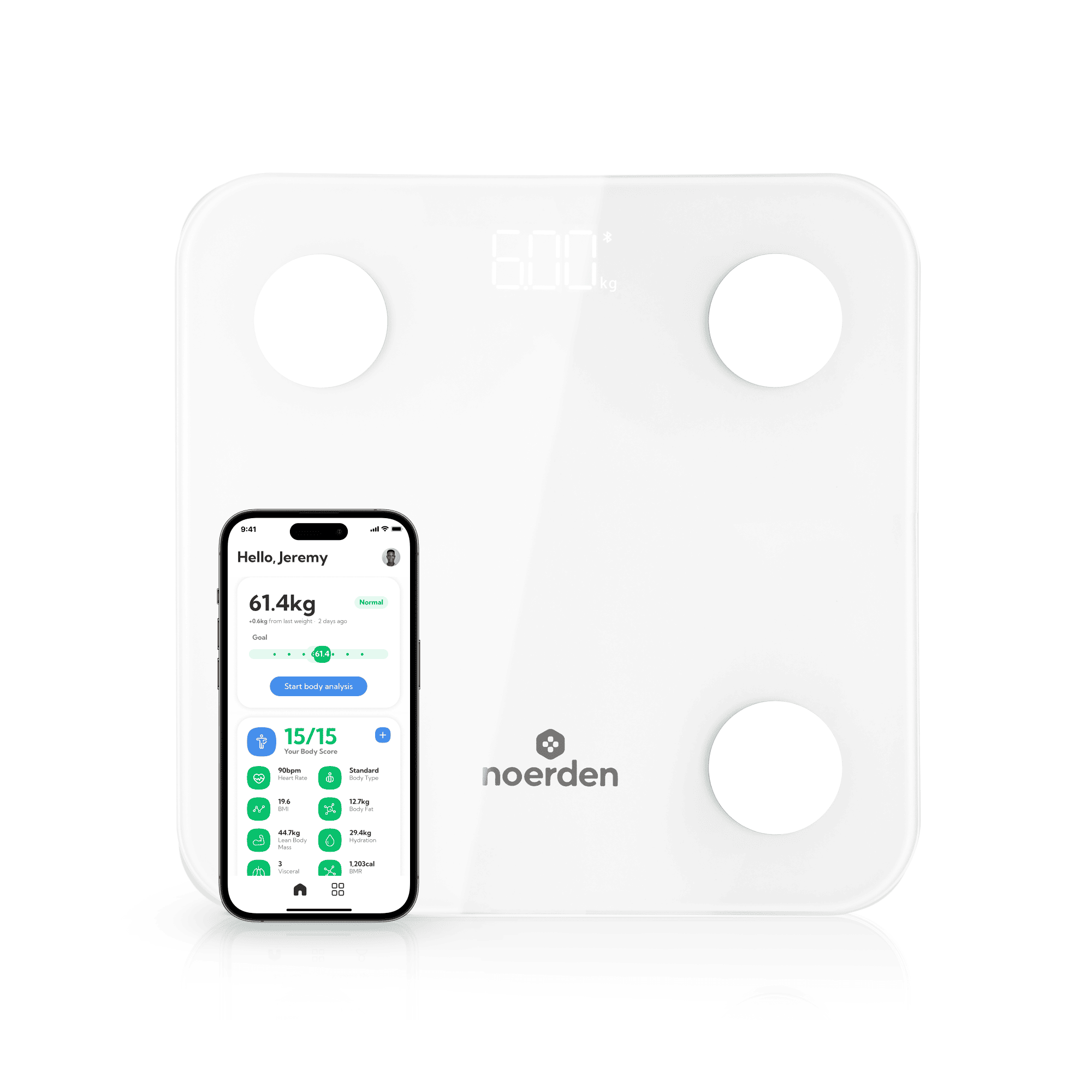 Noerden Minimi + Smart Scale - White