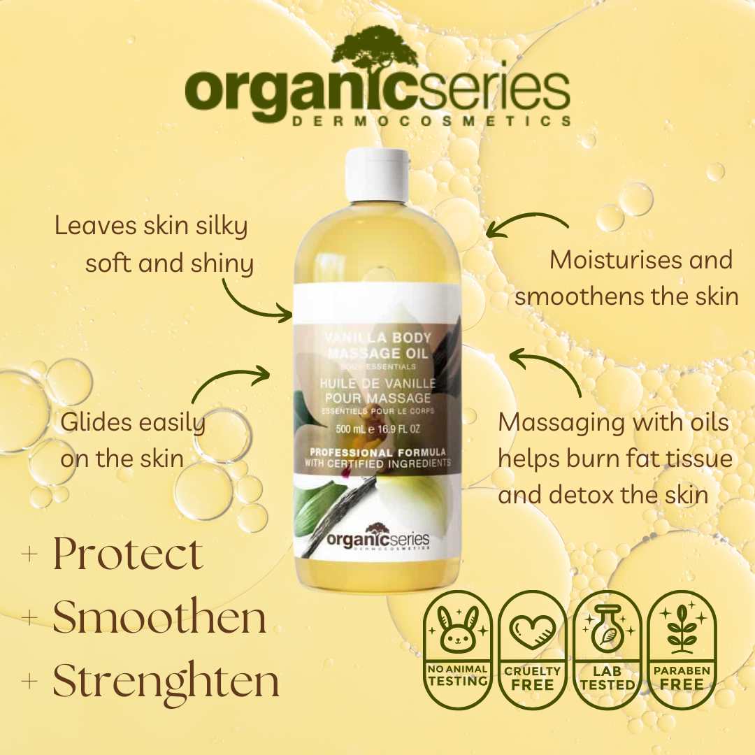 Be Organic Massage Oil (Vanilla) 1 L