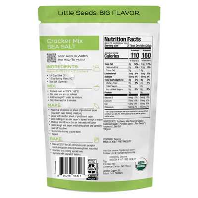 Top Seedz Sea Salt | Bake-At-Home Cracker Mix