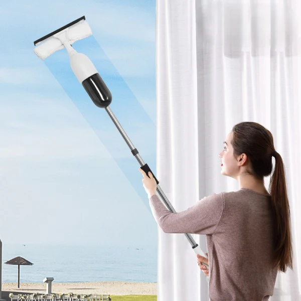 Floor Dust Spray Mop 420ml - White