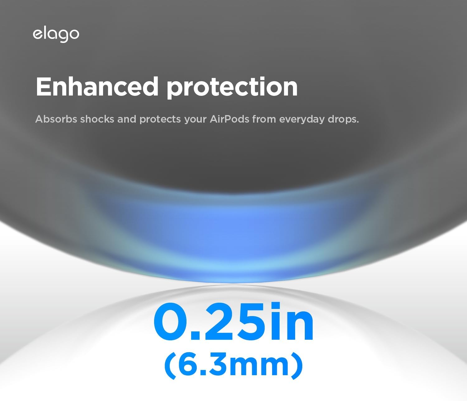 Elago Pager Case For AirPods Pro 3 Case Cover, Black - Chain Strap Included