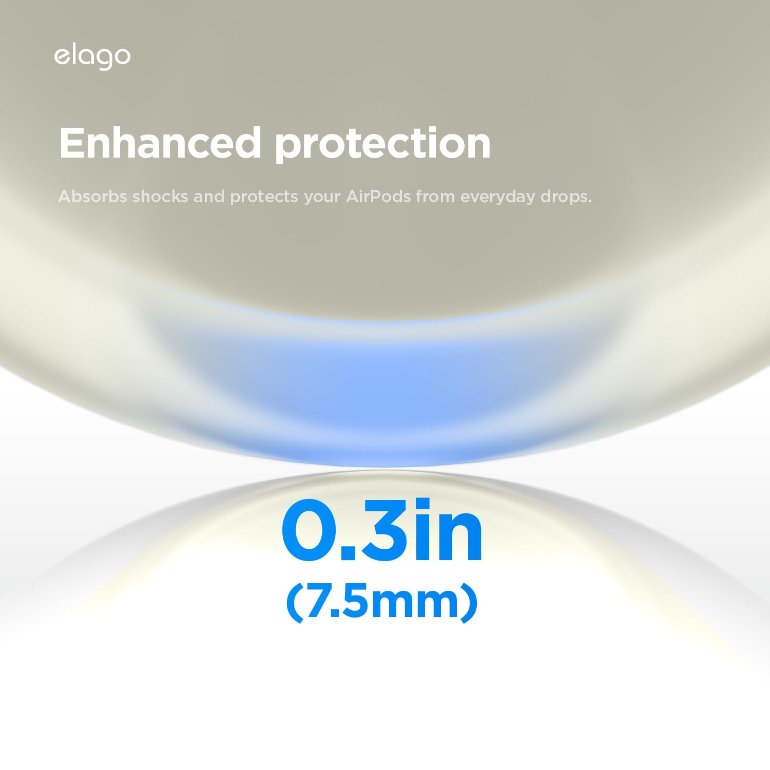 Elago Cassette Tape Case Compatible with AirPods Pro 3 Case - Beige